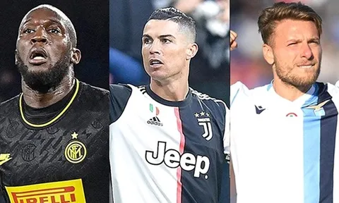 Ronaldo gọi, Immobile và Lukaku đã trả lời