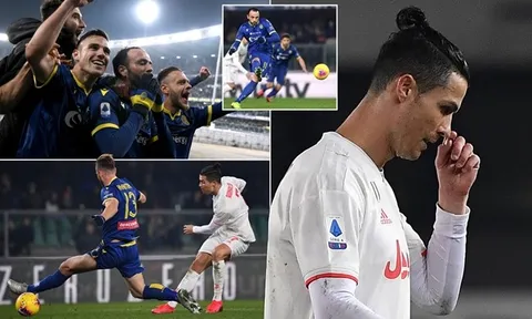 Ronaldo tỏ thái độ lạ, biết trước thất bại của Juventus?