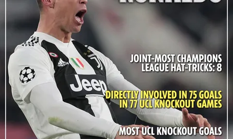 Ronaldo và những kỷ lục sau trận đấu với Atletico