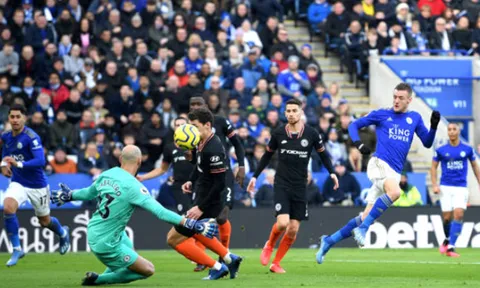 Rượt đuổi kịch tính; Chelsea "thoát chết" trước Leicester