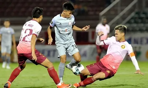 Cưa điểm với Sài Gòn FC, TP.HCM có nguy cơ mất ngôi đầu bảng