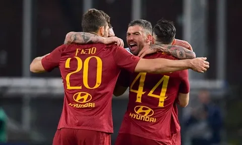 Sampdoria – AS Roma: Chiến thắng bất ngờ, viết tiếp giấc mơ