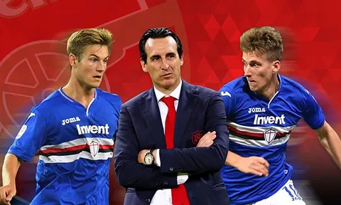 Sampdoria chốt giá cuối cùng cho cặp đôi Arsenal theo đuổi