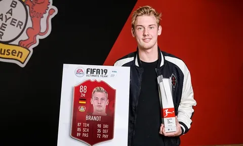 Sao trẻ nước Đức giành giải cầu thủ hay nhất tháng 2 tại Bundesliga