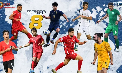 Top 8 cầu thủ xuất sắc lượt 2 vòng bảng: U23 Việt Nam góp 1 cái tên