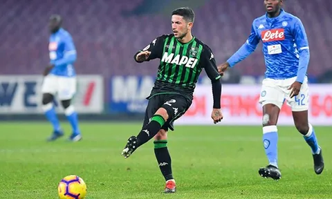 Sassuolo chốt giá cuối cùng cho AC Milan trong thương vụ Sensi