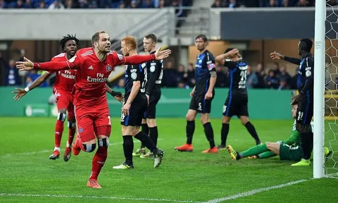Sau 10 năm, Hamburg mới lại có một thành tích ấn tượng thế này