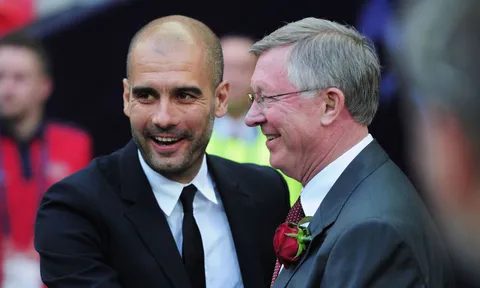 Solskjaer nói thẳng 1 điều về Sir Alex và Pep Guardiola
