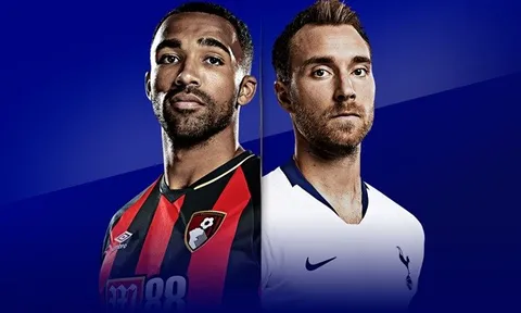 Nhận định Bournemouth vs Tottenham: Chiến thắng cách biệt 2 bàn cho Gà trống?