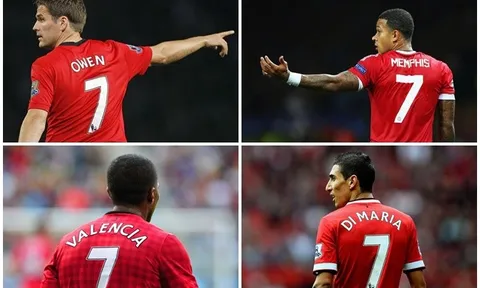 Số phận các 'số 7' của Man Utd ra sao từ khi Ronaldo ra đi?