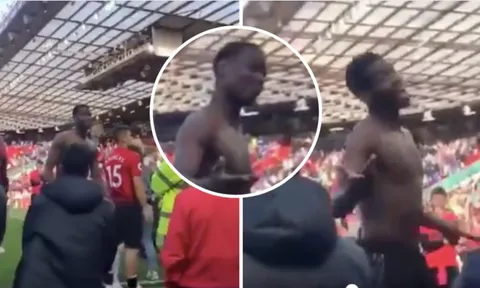 CĐV M.U chửi thẳng mặt, Pogba đáp trả với hành động không thể sốc hơn