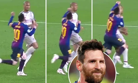 SỐC! Messi đấm thẳng mặt sao Liverpool, nguy cơ bị treo giò?