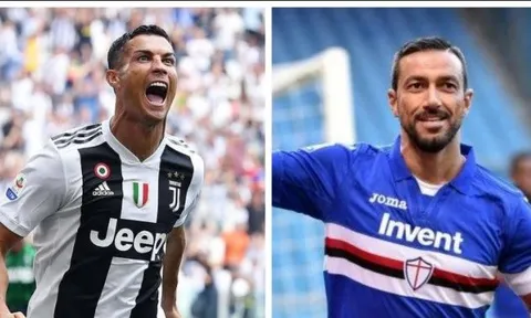 SỐC! Ronaldo và Quagliarella bị OPTA loại khỏi đội hình tiêu biểu