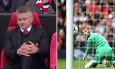 Solskjaer ngao ngán với sai lầm liên tiếp của De Gea