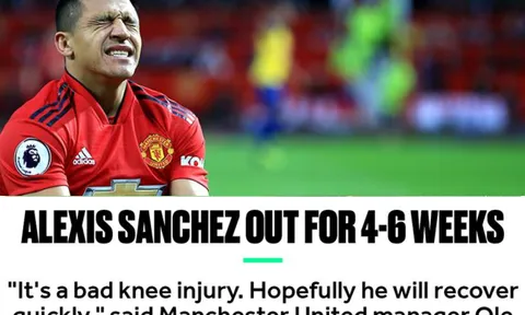 Solskjaer xác nhận thời gian ngồi ngoài của Sanchez