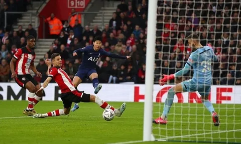 Son Heung-min nổ súng, Tottenham vẫn phải đá lại vòng 4 FA Cup