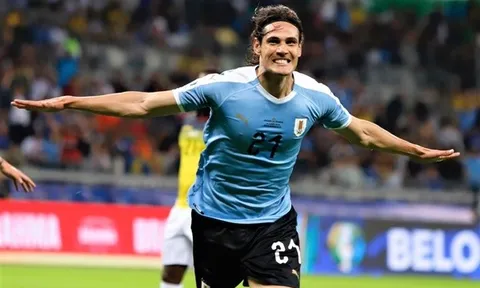 Song sát lên tiếng, Uruguay dễ dàng vùi dập Ecuador ngay trận đầu ra quân