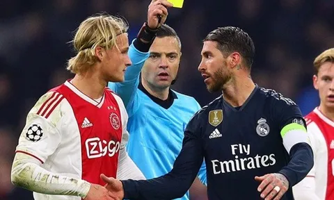 Ramos có thể bị cấm hai trận ở Champions League vì tẩy thẻ