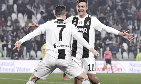 Dybala và Ronaldo rủ nhau lập công, Juventus vùi dập Frosinone 3 bàn không gỡ