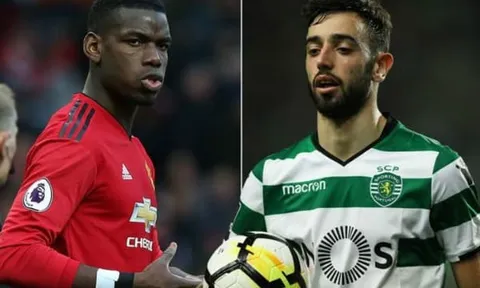 Tất tần tật 14 so sánh giữa Bruno Fernandes - Paul Pogba