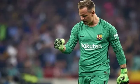 Ter Stegen bất ngờ gửi tâm thư cho CĐV Barca sau thảm hoạ tại Anfield