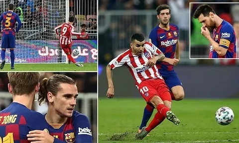 Thảm họa hàng thủ, Barca thua ngược Atletico chỉ trong vòng 5 phút