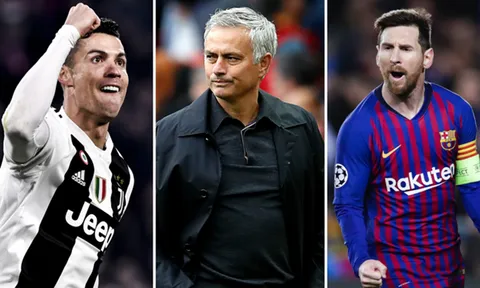 Theo Mourinho, Messi và Ronaldo xuất hiện cùng lúc là một sự kém may mắn
