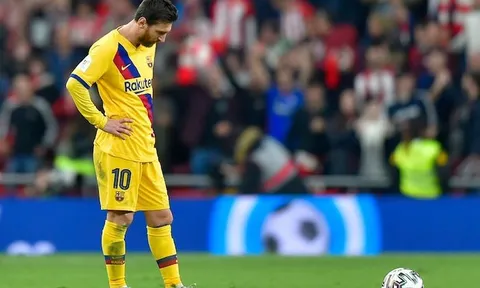 Thua Athletic Bilbao, Barcelona chia tay Cúp nhà Vua