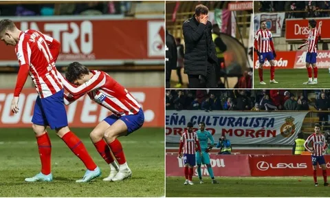 Felix tịt ngòi, Atletico thua sốc ở Cúp Nhà Vua Tây Ban Nha
