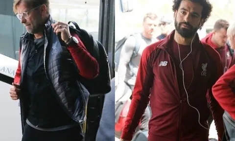 Thua thảm Barca, dàn sao Liverpool buồn tiu nghỉu trở về Anh