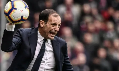 Thua trận đầu sân khách, Juventus nhận cơn thịnh nộ không tưởng từ Allegri