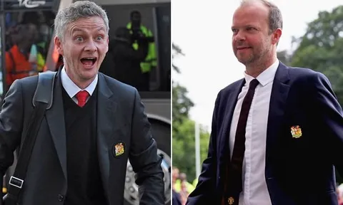TIẾT LỘ! 8 từ Ed 'Gỗ' nhắn nhủ tới Solskjaer khi trao ghế nóng M.U