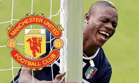 Tiết lộ: Balotelli mặc áo in hình sao Man Utd ra sân thi đấu