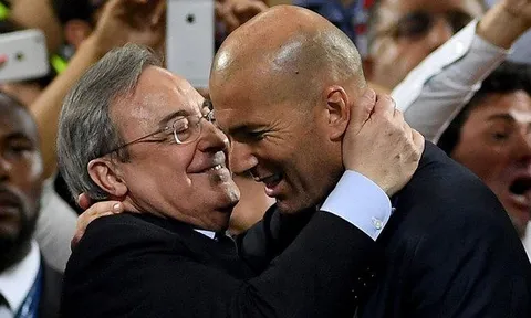Perez hứa Zidane 'siêu dự án Galacticos' 300 triệu bảng, mua 4, bán 2