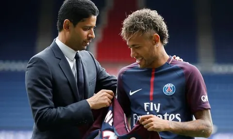 Tiết lộ: Phản ứng 'điên rồ' của Neymar và chủ tịch PSG sau trận M.U