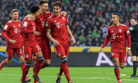Tổng hợp vòng 24 Bundesliga: Bayern trở lại, nóng bỏng cuộc đua top 4