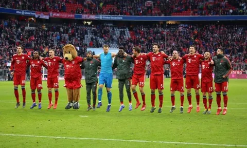 Tổng hợp vòng 25 Bundesliga: Bayern qua mặt Dortmund lấy lại ngôi đầu
