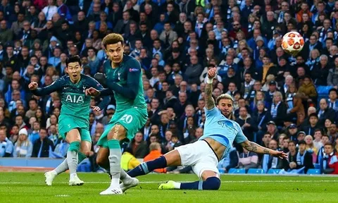 Trận Man City - Tottenham đi vào lịch sử Champions League