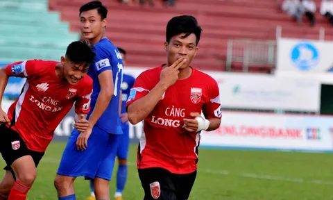 "Trò cưng" Miura lập cú đúp, Long An thắng đậm Tây Ninh trên sân nhà