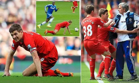 Tròn 5 năm ngày 'Gerrard trượt cỏ', bóng ma Chelsea lại ám ảnh Liverpool