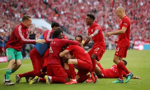 TRỰC TIẾP Bayern 5-1 Frankfurt: Hùm xám đăng quang (KT)