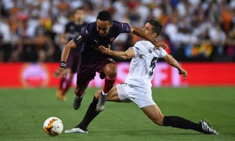 TRỰC TIẾP Valencia 2-4 Arsenal: Aubameyang đưa Pháo thủ vào Chung kết(H2)