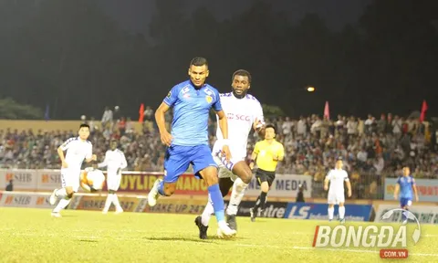 TRỰC TIẾP Quảng Nam 1-1 CLB Hà Nội (Kết thúc): Hà Nội chật vật có 1 điểm rời Tam Kỳ
