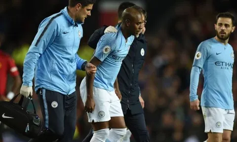 Tuyến giữa Man City có nguy cơ 'nát bét' sau Derby