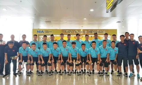 U18 Việt Nam lên đường tham dự giải U18 Quốc tế