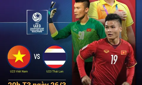 U23 Việt Nam - U23 Thái Lan: Cuộc chiến giành ngôi vương