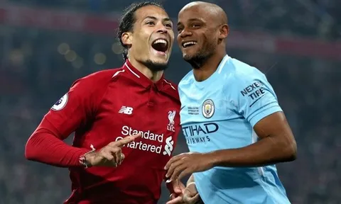 Khó tin! Kompany 2010/11 gấp 3... Van Dijk 2018/19
