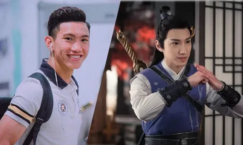Nghi án Đoàn Văn Hậu đóng phim cổ trang sau những giờ tập bóng đá