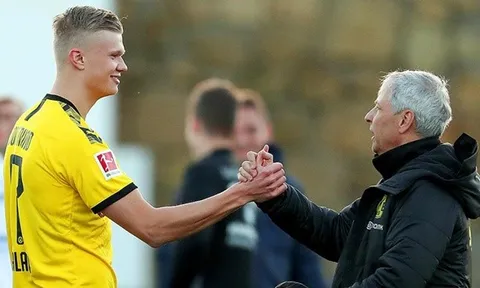Vì 1 điều, HLV trưởng Dortmund bỏ ngỏ 'màn chào sân' của Haaland