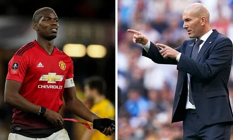 Vì một điều, Zidane sẽ thôi mộng mơ việc đem Pogba về Real Madrid